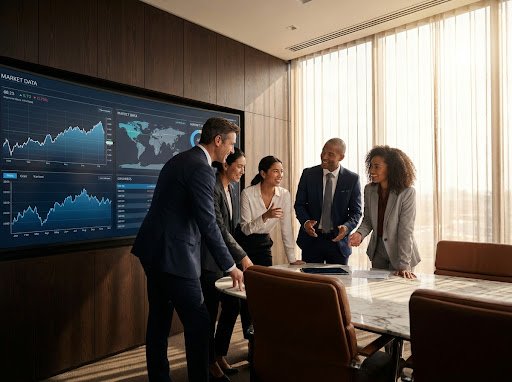 A market data workstation